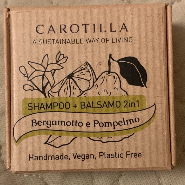 photo of Carotilla Shampoo + Conditioner shared by @francescapezzini on  04 Apr 2022 - review