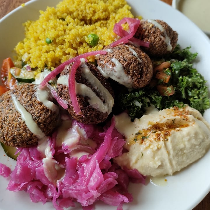 review photo of I Am Vegan Babe Cafe Greek Bowl shared by @isshappy on 26 Jan 2022 - review