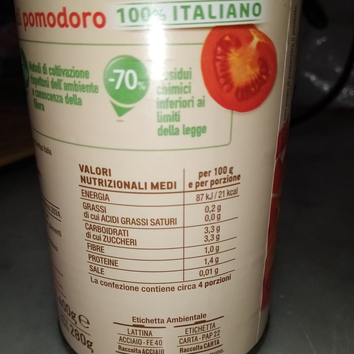 photo of Origine Coop Polpa Di Pomodoro shared by @marty3110 on  26 Sep 2022 - review