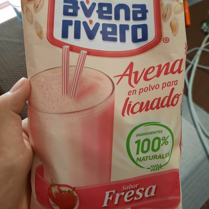 photo of Avena Rivero Avena en polvo para licuado sabor Fresa shared by @ichbinangie on  11 Jun 2020 - review