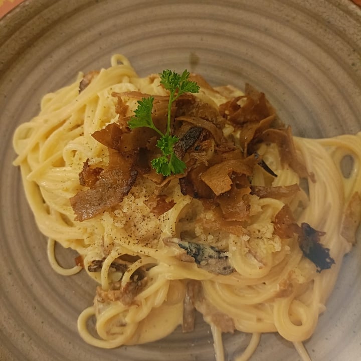 photo of Ristorante Gintilla Cagliari Spaghetti alla Carbonara shared by @martabarnes on  20 Aug 2022 - review