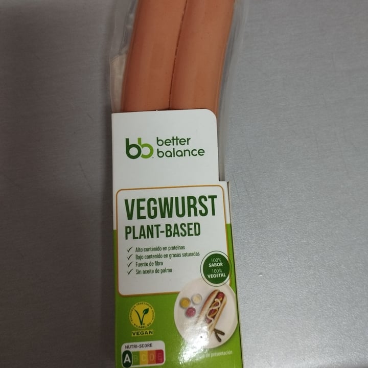 photo of better balance Vegwurst plant based shared by @lalagbert on  29 Nov 2022 - review