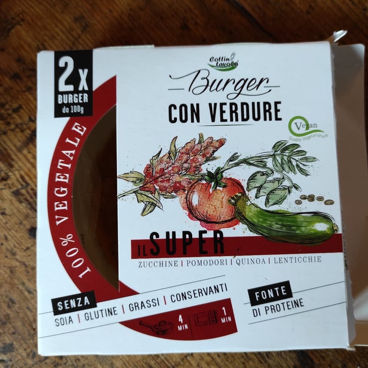 photo of Cottintavola Burger Con Verdure Il Delicato shared by @luciestorrs on  18 Jun 2021 - review