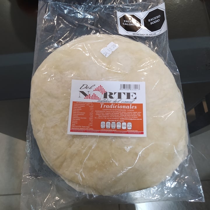 photo of del norte Tortillas De Harina Tradicionales shared by @danielahidalgo on  27 Nov 2020 - review