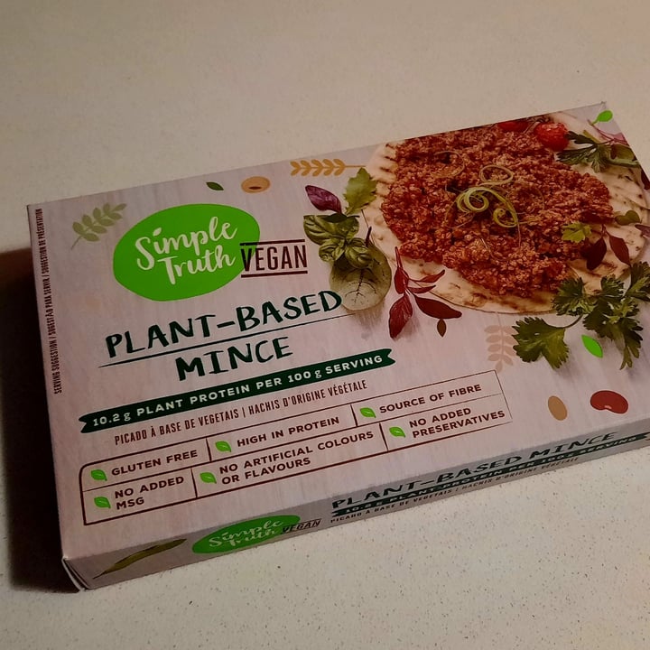 photo of Simple Truth Plant based mince shared by @dj-ives on  27 Oct 2022 - review
