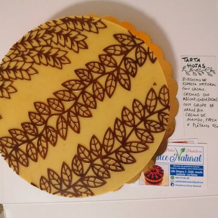 review photo of Pasteleria Dulce Natural Tarta hojas shared by @latribudelola on 28 Sep 2021 - review