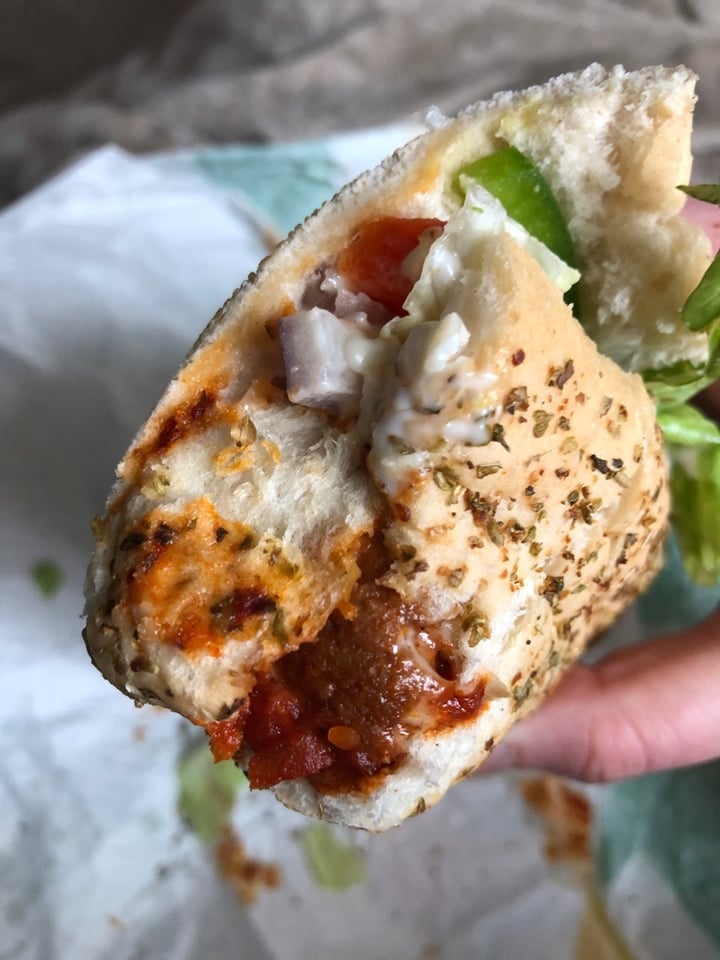 photo of Subway Vegan Meatless Meatball Marinara shared by @thesunflowergrl on  09 Feb 2020 - review