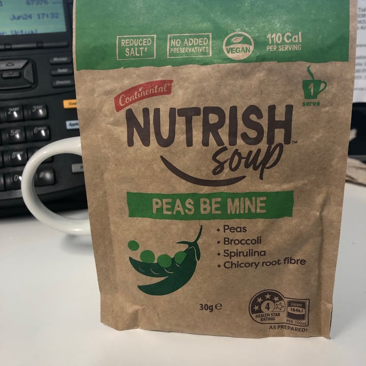 photo of Continental Peas Be Mine Nutrish Soup shared by @lolazmama on  24 Jun 2021 - review