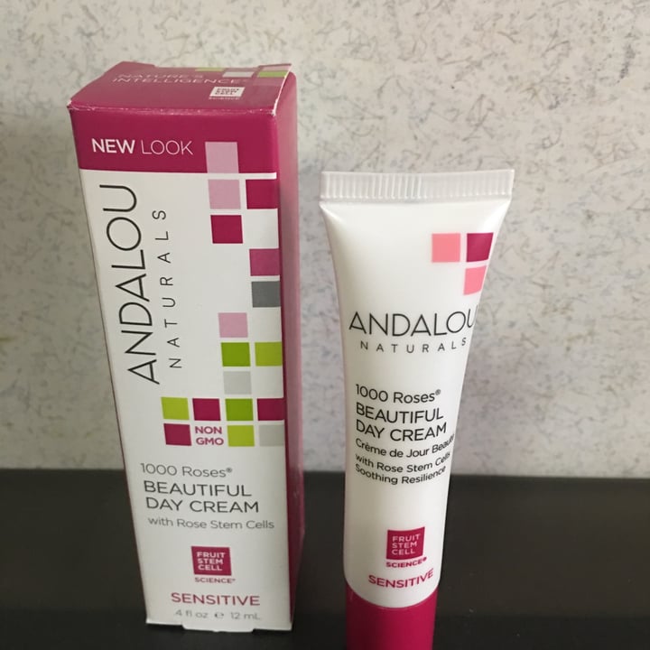 photo of Andalou Naturals 1000 Roses Beautiful Day Cream shared by @new-york-vegan on  30 May 2022 - review