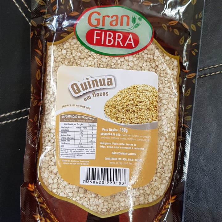 photo of Gran fibra quinoa em flocos shared by @janainamaia on  05 May 2022 - review