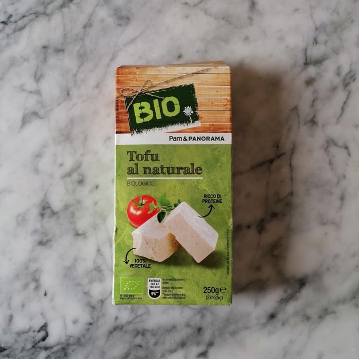 photo of Bio pam e panorama Tofu al naturale shared by @veggyele on  27 Mar 2022 - review
