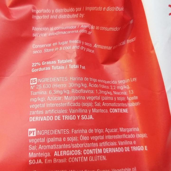 review photo of Mafalda Bizcocho Azucarado de Hojaldre shared by @veganoconsciente on 07 Aug 2022 - review