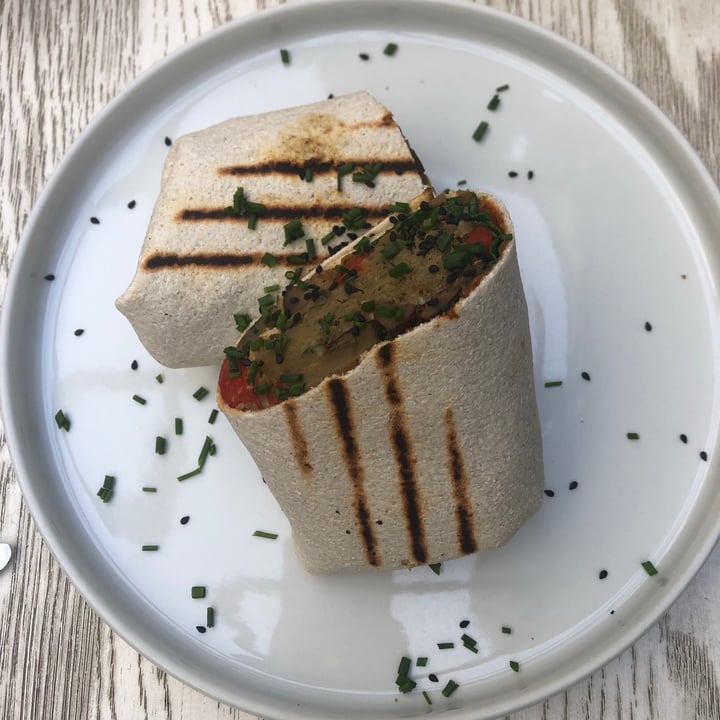 photo of Wildsprout Greek falafel wrap shared by @mimi2308 on  25 Jul 2021 - review