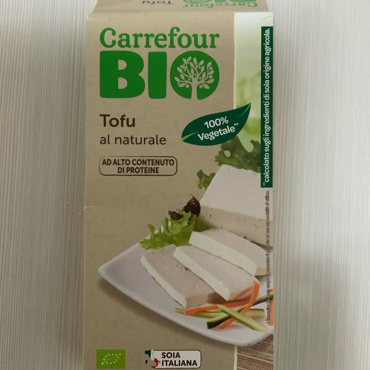 review photo of Carrefour Bio Tofu al naturale shared by @ginnynthegiungle on 29 Mar 2022 - review