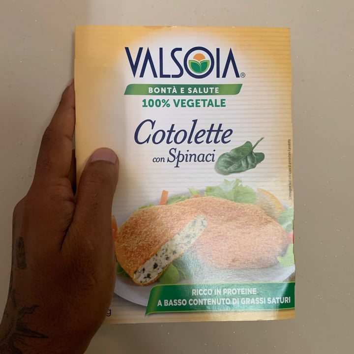 review photo of Valsoia Cotolette con spinaci shared by @ciretto on 18 Jun 2022 - review