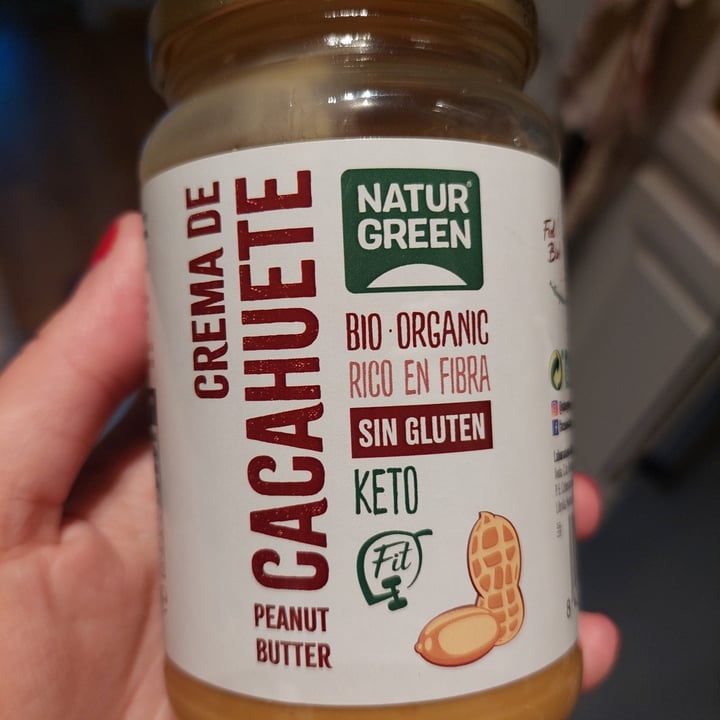 photo of NATUR GREEN Crema de cacahuete shared by @lasupersanny on  14 Nov 2022 - review