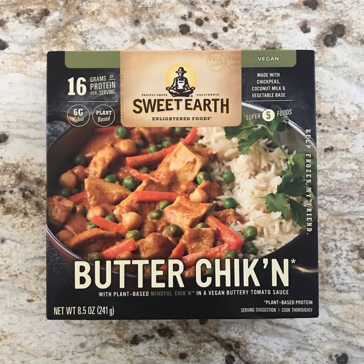 photo of Sweet Earth Butter Chik’n shared by @dianna on  17 May 2020 - review