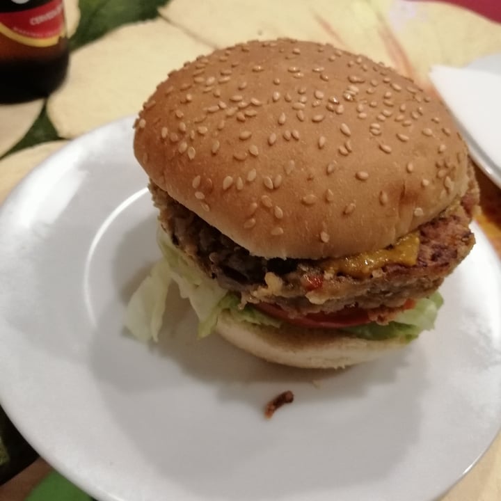 review photo of Burger Centro Aubergine-mushroom Burger shared by @simon on 03 Oct 2020 - review