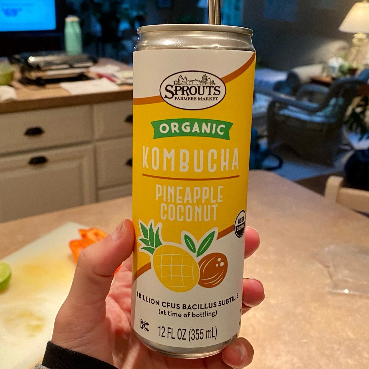 Sprouts Farmers Market Organic Kombucha Pineapple Coconut Reviews