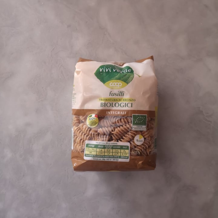 photo of Vivi Verde Coop Fusilli Integrali shared by @veggyele on  18 Apr 2022 - review