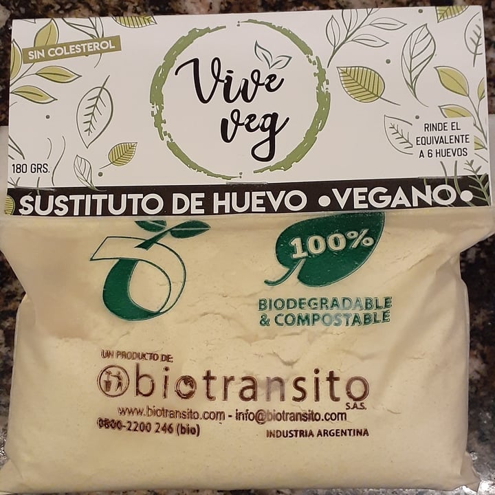 photo of Vive Veg Huevo Vegano shared by @natifig on  03 Jul 2020 - review