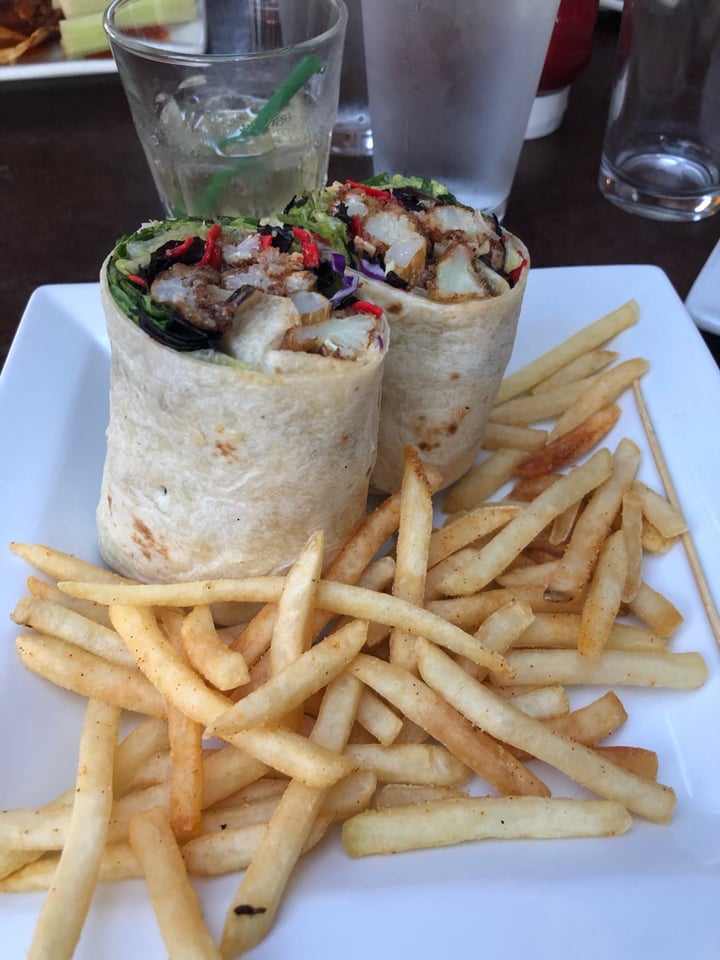 review photo of Derive Bistro Teriyaki Cauliflower Wrap shared by @badassvegangrrl on 07 Aug 2019 - review