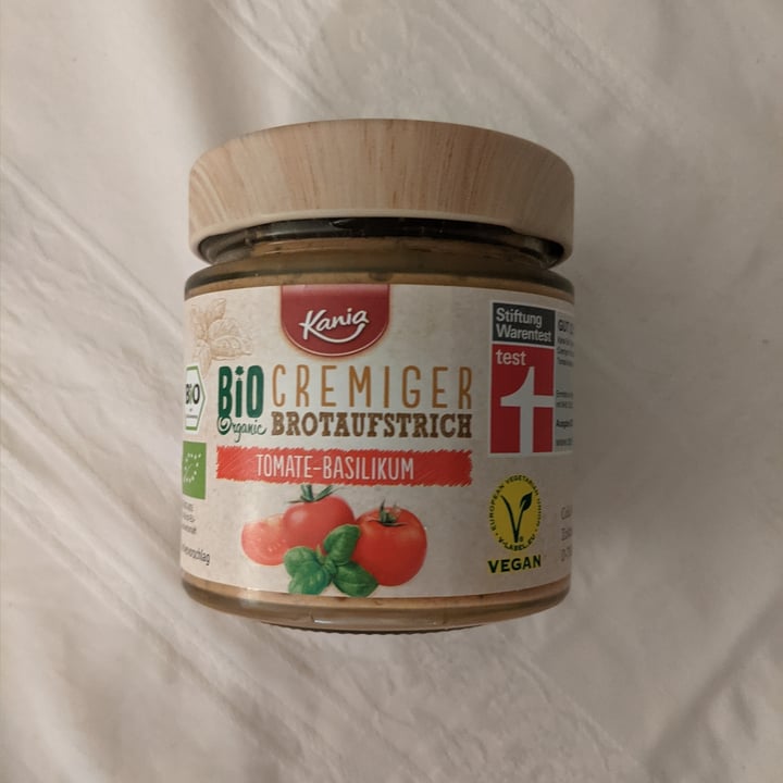 review photo of Kania Cremiger Brotaufstrich Tomate-Basilikum shared by @al175 on 27 Nov 2021 - review