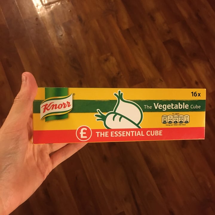 photo of Knorr Vegetable Cube shared by @emmajwheeler on  04 Sep 2020 - review