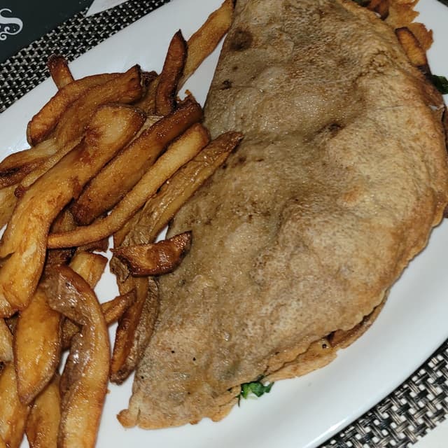 Foto do prato “Crepe Vegetal”