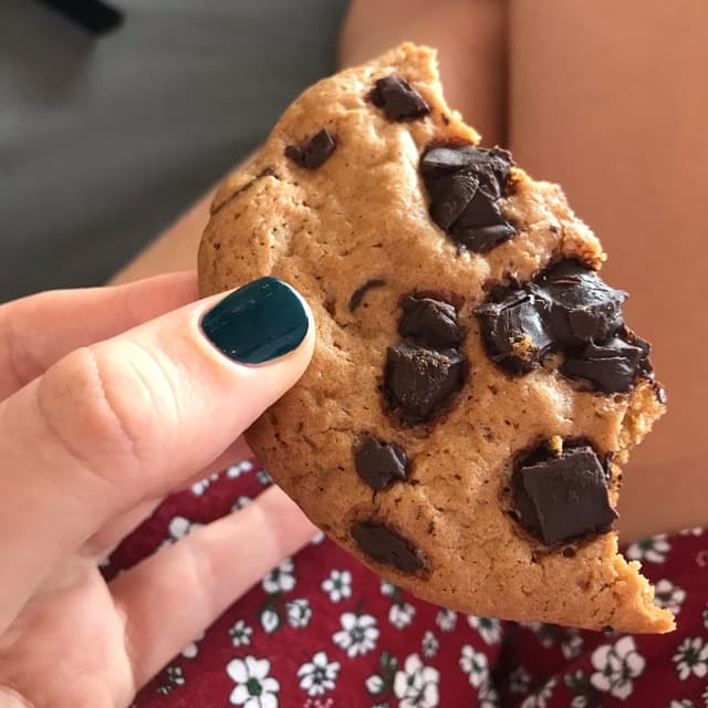 Foto do prato “Chocolate chip cookies”