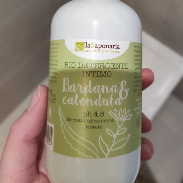 photo of La Saponaria Detergente intimo bardana e calendula shared by @chiaramberle on  22 Mar 2022 - review