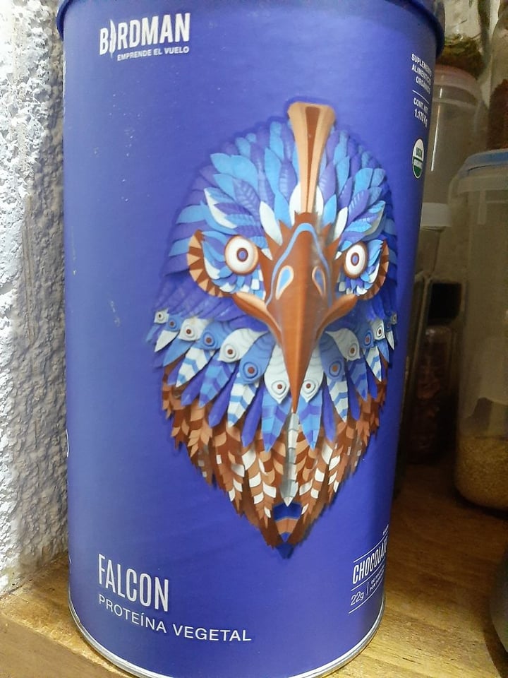 review photo of Birdman Falcon Proteína Vegetal sabor Chocolate shared by @pauvilleda on 03 Mar 2020 - review