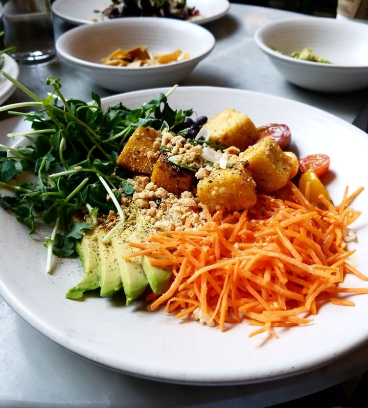 review photo of Rosalinda Restaurant Crispy Tofu & Rice Bowl shared by @iolantherhoda on 27 Mar 2020 - review
