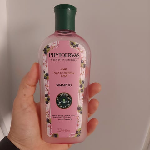 Shampoo Lisos Flor De Cerejeira E Açaí Phytoervas 250ml