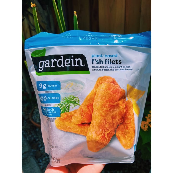 photo of Gardein Golden Plant Based F'sh Filets  shared by @groovyjunebug on  27 Jul 2021 - review