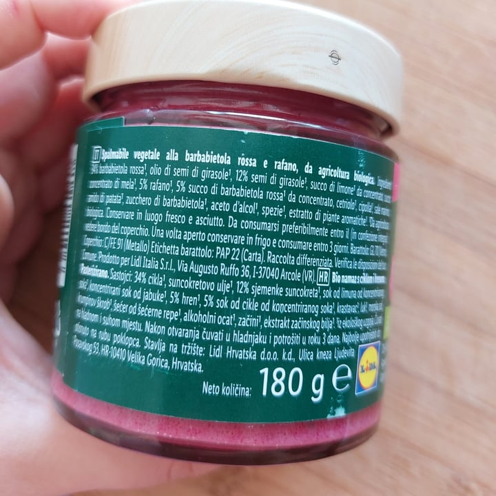 review photo of Vemondo Crema di rafano e barbabietola shared by @bluelewis on 01 Oct 2022 - review