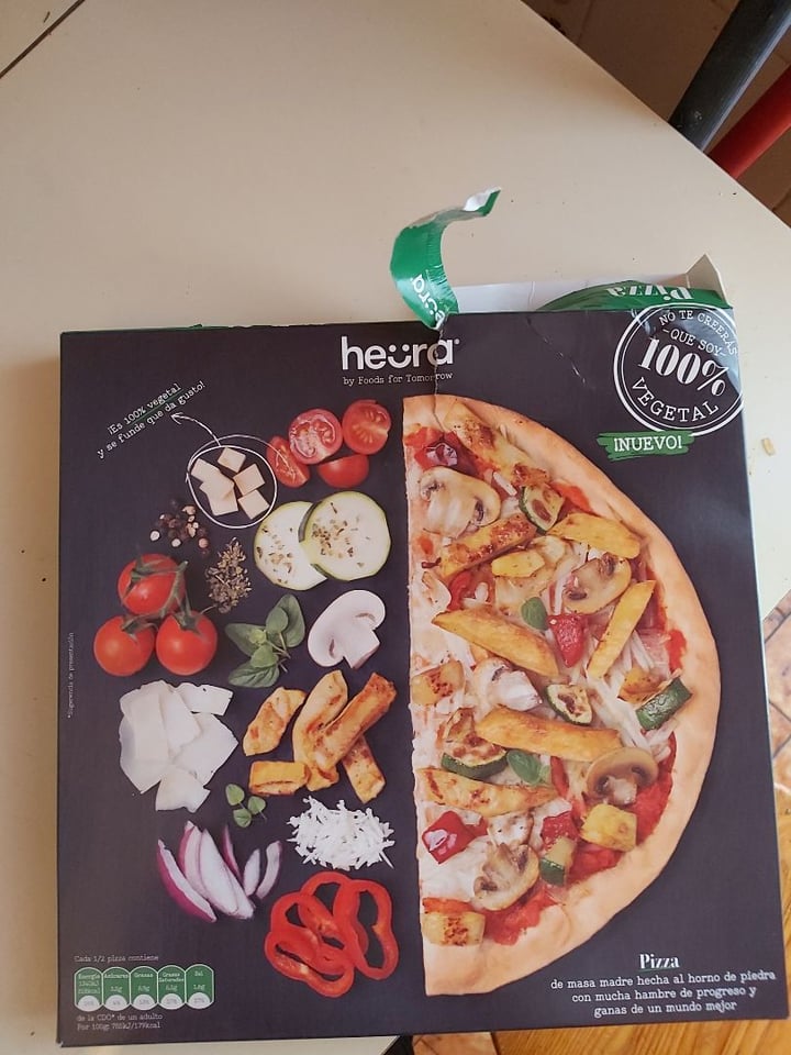 photo of Heura Heura Pizza 100% Vegetal shared by @coeurroux on  14 Nov 2019 - review