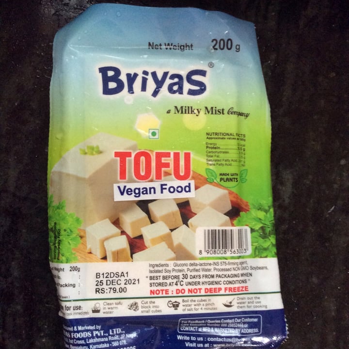 photo of Milky Misty Milky Misty Tofu shared by @dharinilife on  02 Jan 2022 - review