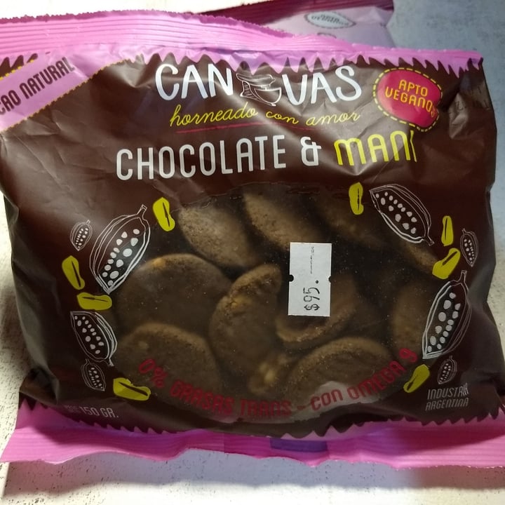 review photo of Canvas Galletita de chocolate y maní shared by @romylaferte on 11 Sep 2021 - review