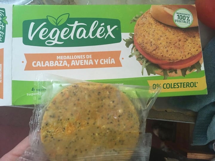 photo of Vegetalex Medallones de Calabaza, Avena y Chía shared by @lauchis on  05 Sep 2019 - review