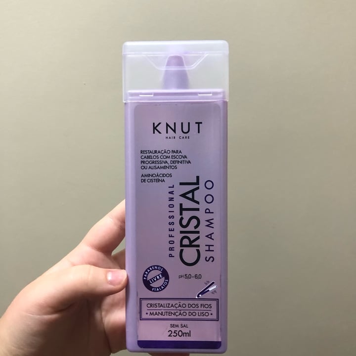 review photo of Knut Shampoo restauração para cabelos, manutenção do liso shared by @10thay on 16 Oct 2022 - review