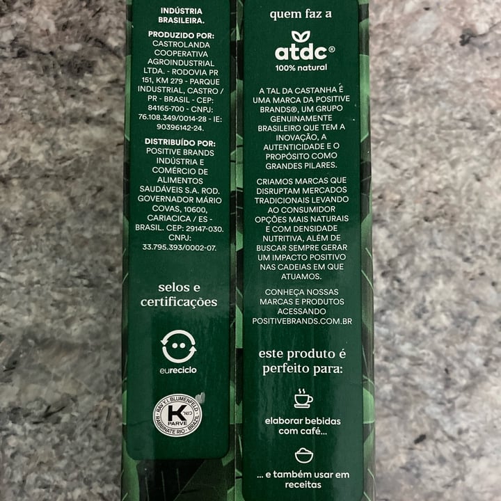 review photo of A Tal da Castanha Barista Crema shared by @nanamoreira on 09 Apr 2022 - review