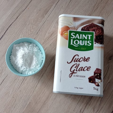 SAINT-LOUIS - SUCRE GLACE A PATISSER Sachet de 1kg - Sucre et Edulcorant/ Sucre à Pâtisserie et Confiture 