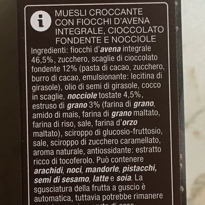photo of Solidal coop Muesli croccante shared by @marcello68 on  21 Oct 2021 - review