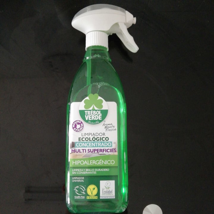 photo of Trébol verde Limpiador eco concentrado multi superficie shared by @miru on  26 Aug 2021 - review