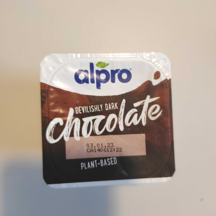photo of Alpro Devilishly Dark Chocolate Plant-based Dessert shared by @frankiefor on  21 Jul 2022 - review
