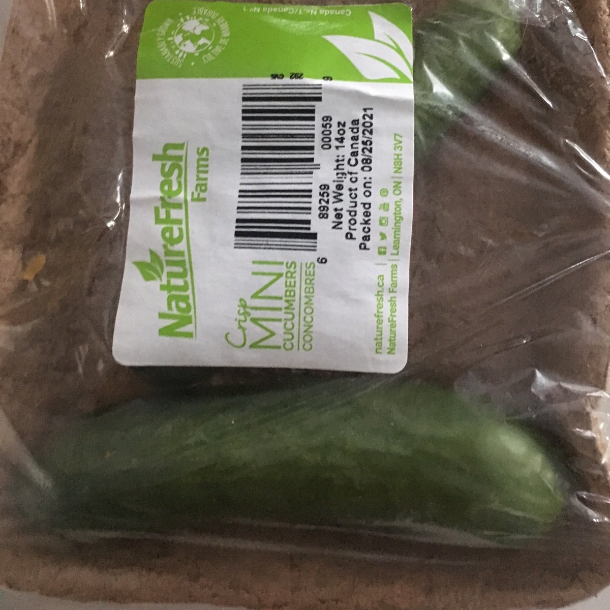 Nature Fresh Farms Organic Mini Cucumbers Reviews