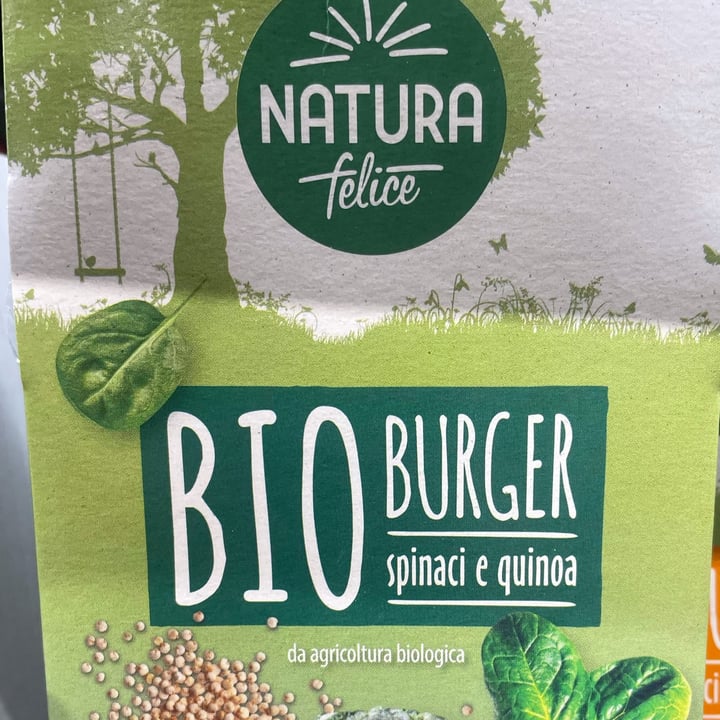 photo of Natura Felice Bio burger spinaci e quinoa shared by @laelena on  24 Nov 2021 - review