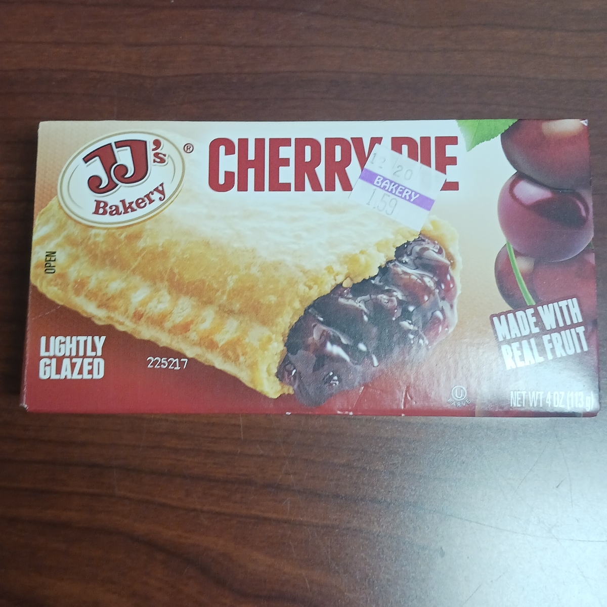 JJ's bakery Cherry pie Reviews abillion