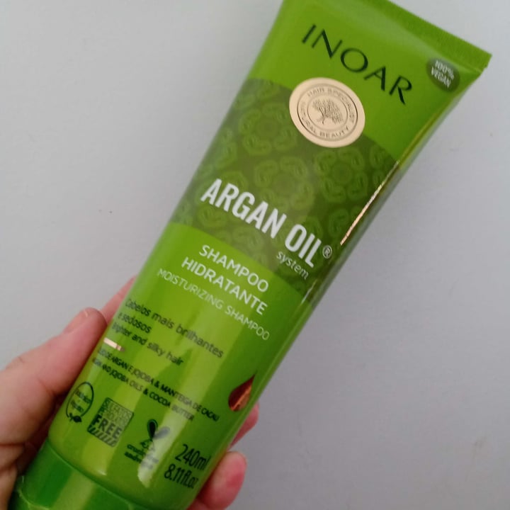 photo of Inoar Argan oil shampoo shared by @patriciaqueique on  19 Apr 2022 - review